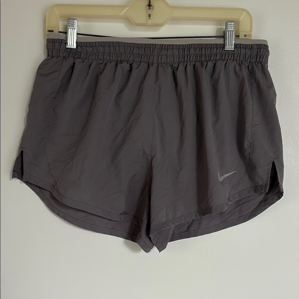 Nike Gray Athletic Shorts Lightweight Breathable